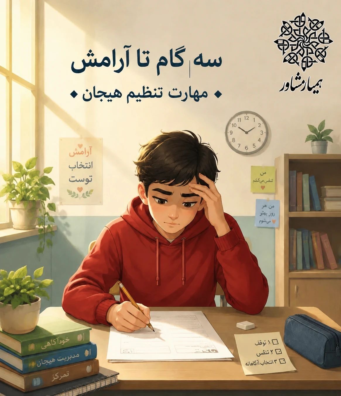 قانون طلایی ۹۰ ثانیه (ویژه روزهای امتحان) 💡